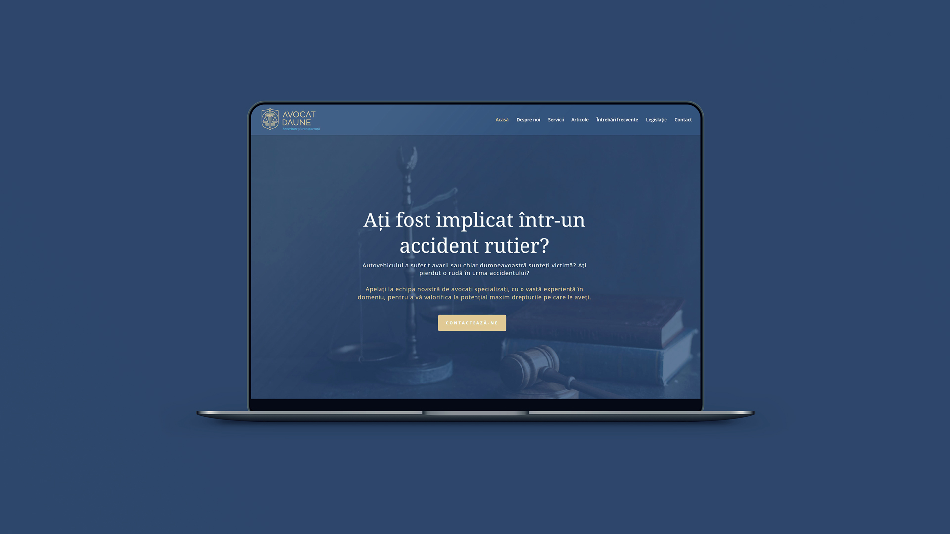 Avocat Daune - Web Design
